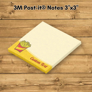 Notas Post-it® Papas fritas