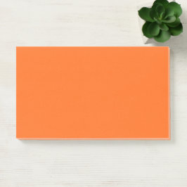 Notas Post-it® Papaya Fizz Simple 10" x 6"
