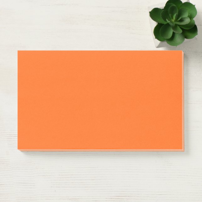 Notas Post-it® Papaya Fizz Simple 10" x 6" (Oficina)