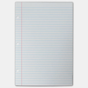 Notas Post-it® Papel alineado