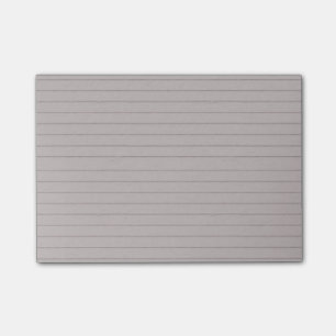 Notas Post-it® papel beige alineado