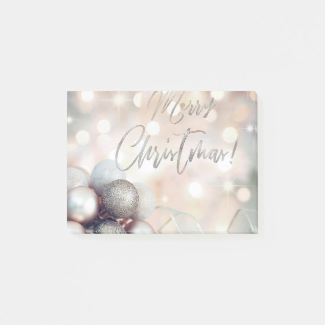 Notas Post-it® Papel conmemorativo de Navidad (Anverso)