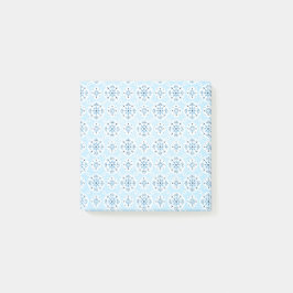 Notas Post-it® Papel de escritorio azul vintage