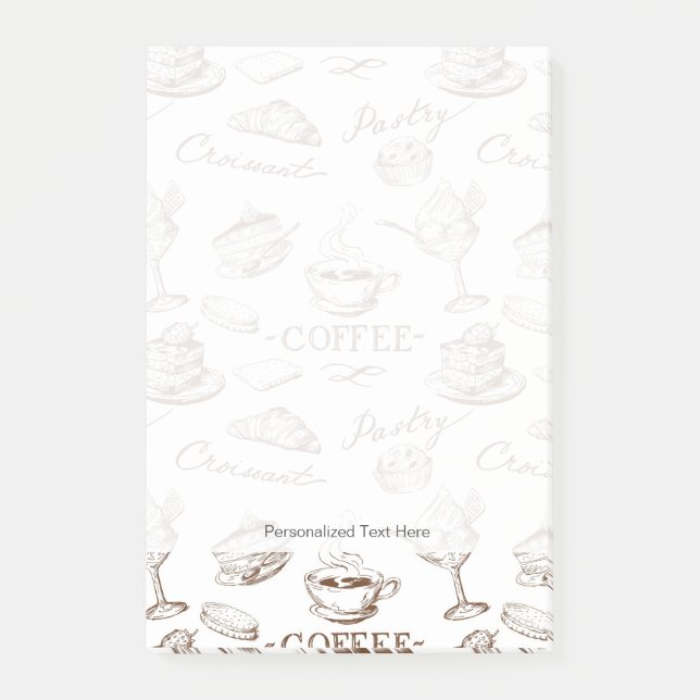 Notas Post-it® Papel dulce (Anverso)