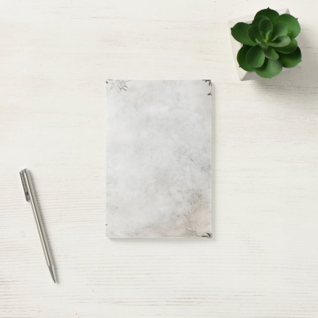 Notas Post-it® Papel gris antiguo (Oficina)