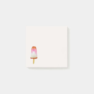Notas Post-it® Papelería de arte de chica de cola popsicle