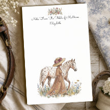 Papelería de regalo para amantes de los caballos