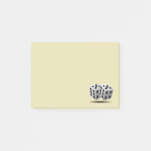 Notas Post-it® Par de dados