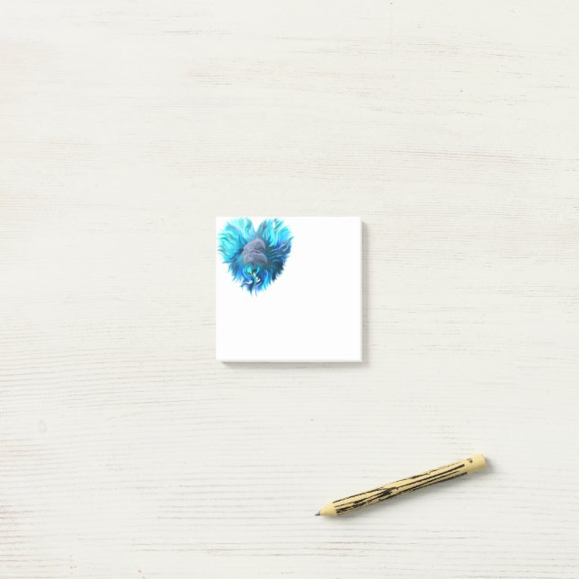 Notas Post-it® Par de delfines (Escritorio)