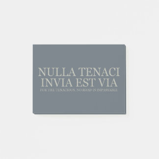 Notas Post-it® Para el tenaz no hay camino infranqueable - luz