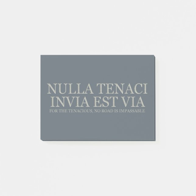 Notas Post-it® Para el tenaz no hay camino infranqueable - luz (Anverso)