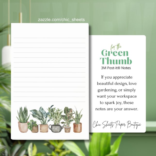 Notas Post-it® Para los Green Thumbs 3M Post-it® Notes (Subido por el creador)