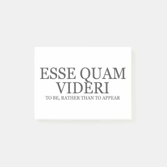 Notas Post-it® Para ser bastante que aparecer - oscuridad (Anverso)