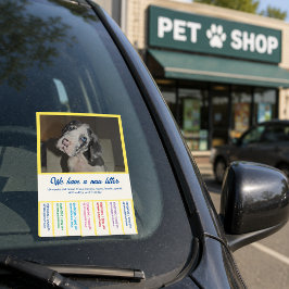 Notas Post-it® Para vender cachorros Dane coloridos