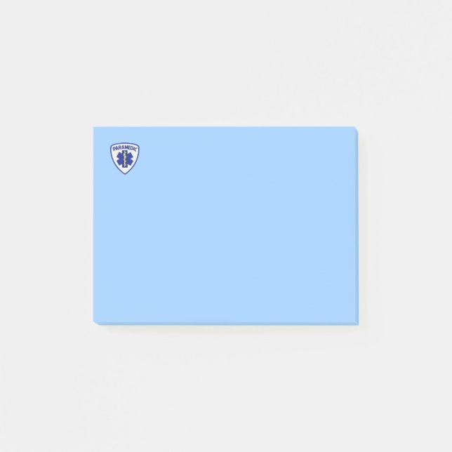 Notas Post-it® Paramedic Sheild (Anverso)