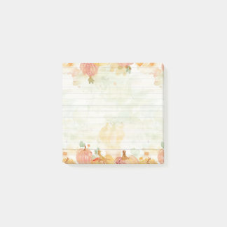 Notas Post-it® Parche de calabaza acuática