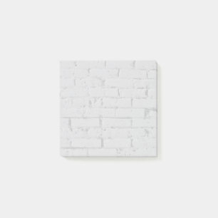 Notas Post-it® Pared de ladrillo pintado