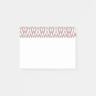 Notas Post-it® Paredes de flores Art Deco