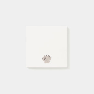Notas Post-it® Pareja gata balinesa