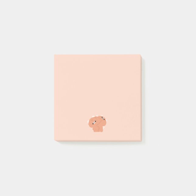 Notas Post-it® Pareja Gato Tabby (Anverso)