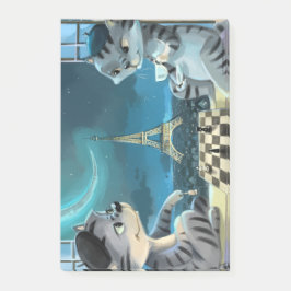 Notas Post-it® Paris at Night Notes 4" x 6"