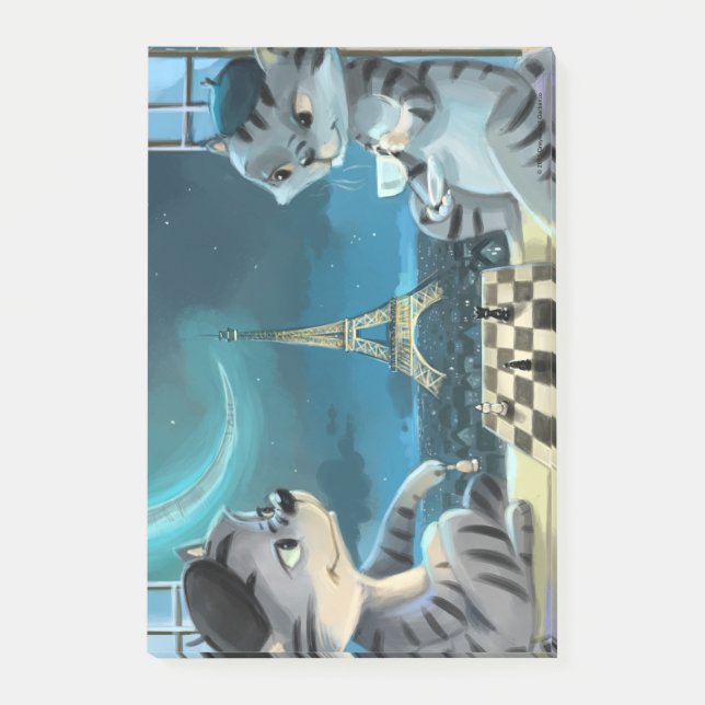 Notas Post-it® Paris at Night Notes 4" x 6" (Anverso)