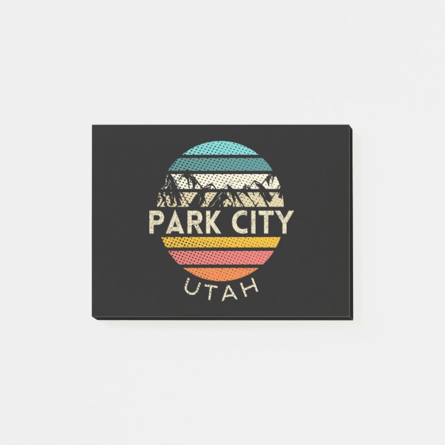 Notas Post-it® Park City Utah (Anverso)