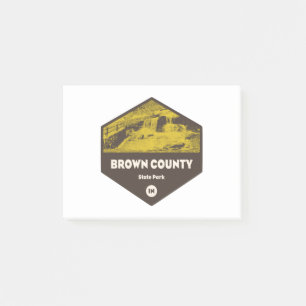 Notas Post-it® Parque Estatal del Condado de Brown Indiana