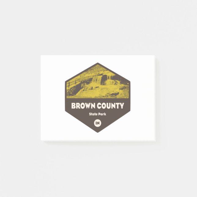 Notas Post-it® Parque estatal del Condado de Brown Indiana (Anverso)