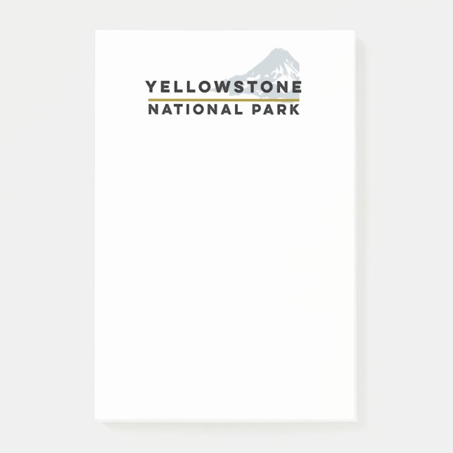 Notas Post-it® Parque nacional Yellowstone (Anverso)