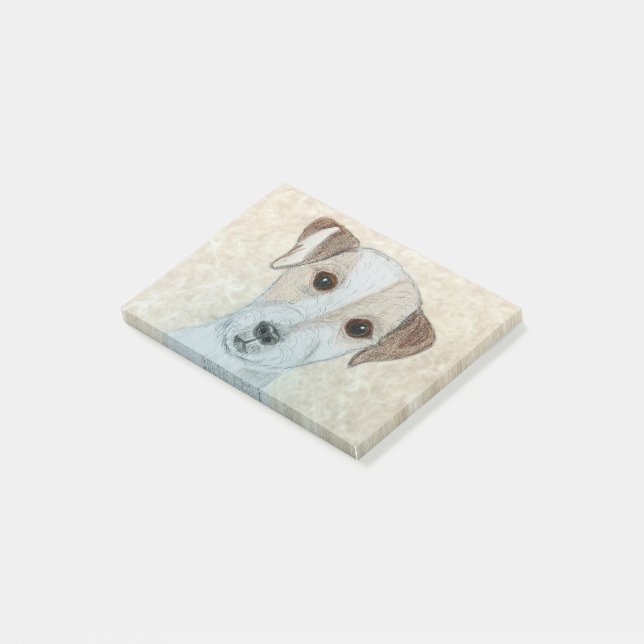 Notas Post-it® Parson Russell Terrier (En perspectiva)