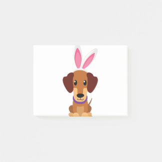 Notas Post-it® Pascua feliz Daschund