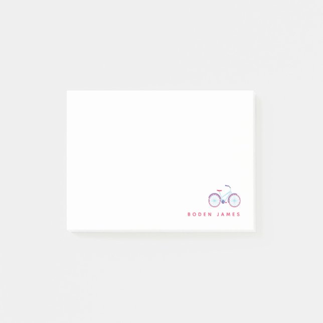 Notas Post-it® Paseo en bicicleta (Anverso)