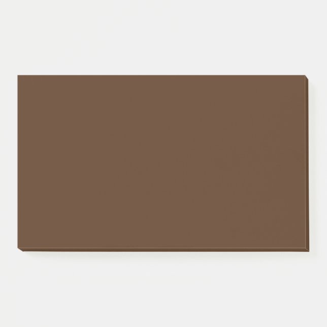 Notas Post-it® Pastel Brown, Pine Cone, Puce (Anverso)