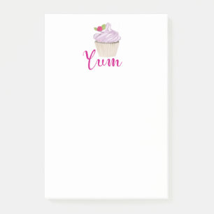 Notas Post-it® ¡Pastel de Rana Rosa Yum!
