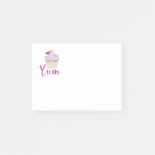 Notas Post-it® ¡Pastel de Rana Rosa Yum!