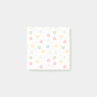 Notas Post-it® Pastel Floral Disperso