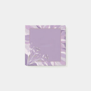 Notas Post-it® Pastel Floral Sticky Notes