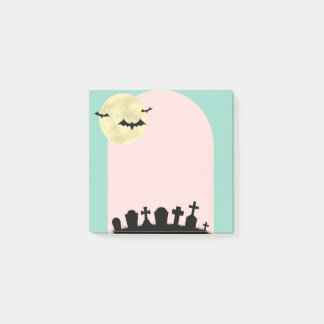 Notas Post-it® Pastel Haunted Graveyard