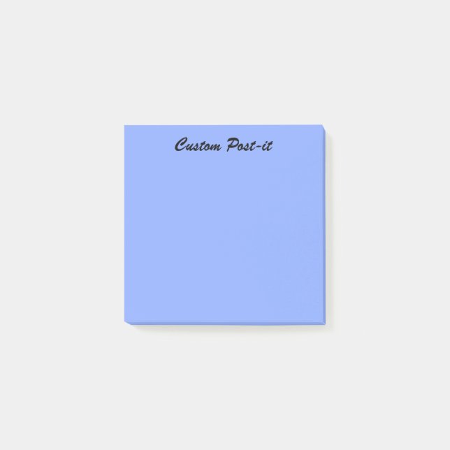 Notas Post-it® Pastel índigo (Anverso)
