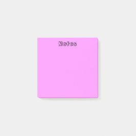 Notas Post-it® Pastel rosa