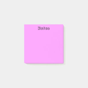 Notas Post-it® Pastel rosa