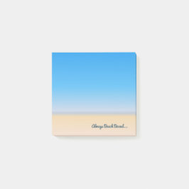 Notas Post-it® Pastel siempre pegado a la playa