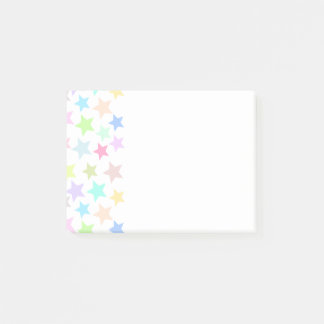 Notas Post-it® Pastel Stars