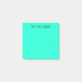 Notas Post-it® Pastel Turquesa