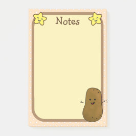 Notas Post-it® Patata Feliz Y Estrellas