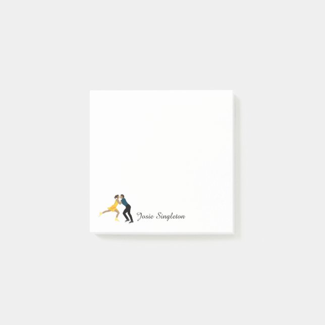 Notas Post-it® Patinaje artístico (Anverso)