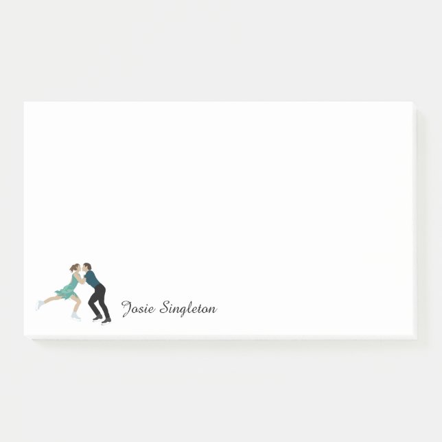 Notas Post-it® Patinaje artístico (Anverso)