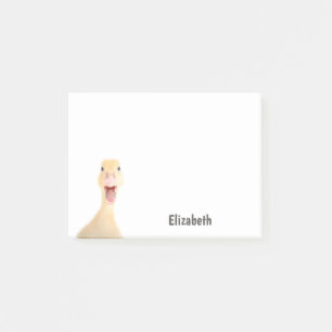 Notas Post-it® Pato Lindo Nombre Personalizado