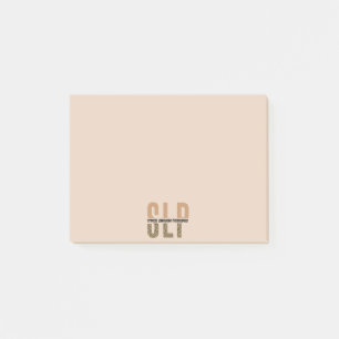 Notas Post-it® Patólogo del lenguaje de voz SLP